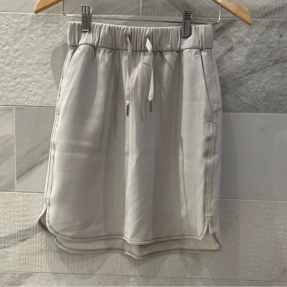 lululemon athletica Cream Mini Skirt